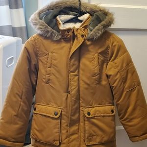 Tan / Brown Parka Style Jacket